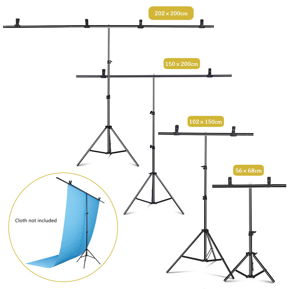 Photography Hacks - Fotoğrafçılık T-şekilli Arka Plan Fon Standı
