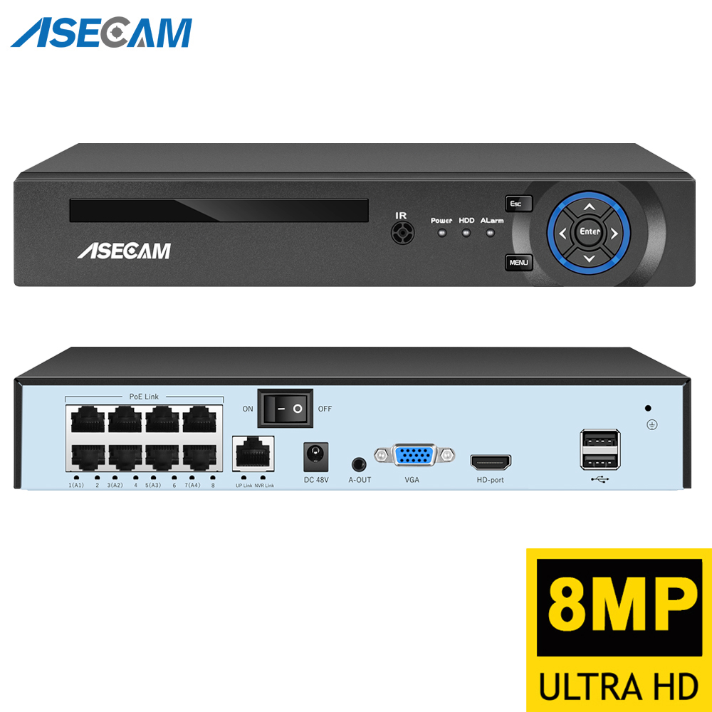Photography Uk - Süper 8MP POE NVR Video Kaydedici