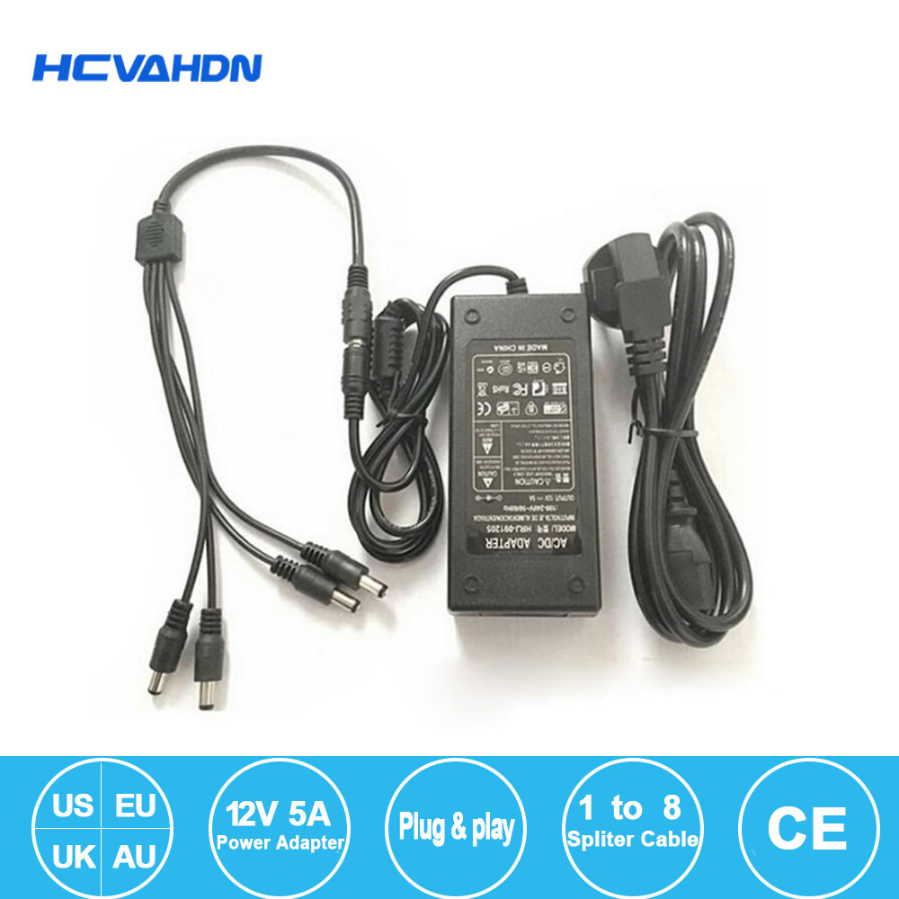 Photography Uk - DC 12V 5A 4 Portlu CCTV