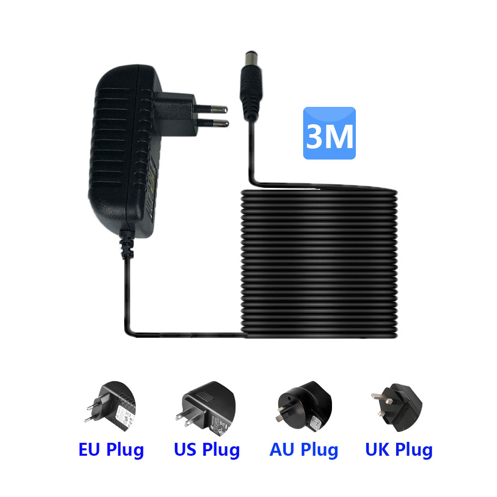 Photography Uk - DC 12V 2A 3 Metre Uzunlukta