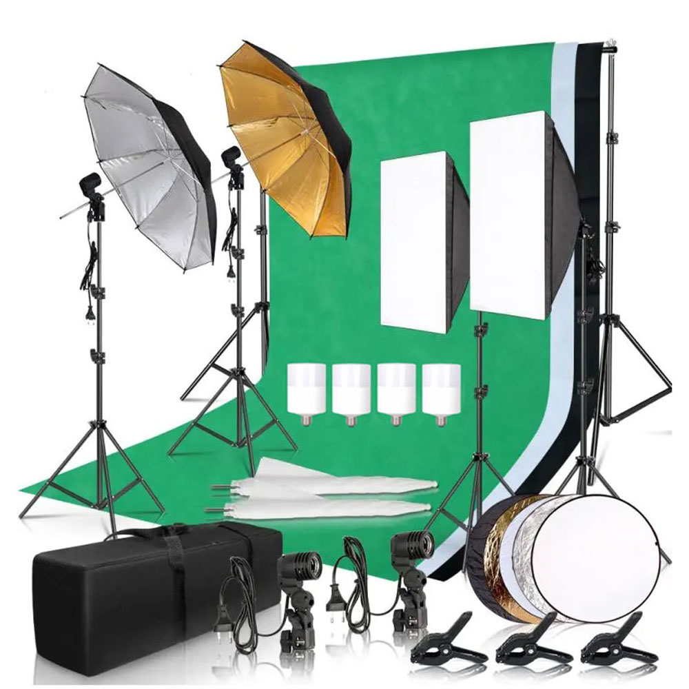 Photography Hacks - Fotoğrafçılık Fotoğraf Stüdyosu Softbox Aydınlatma Seti