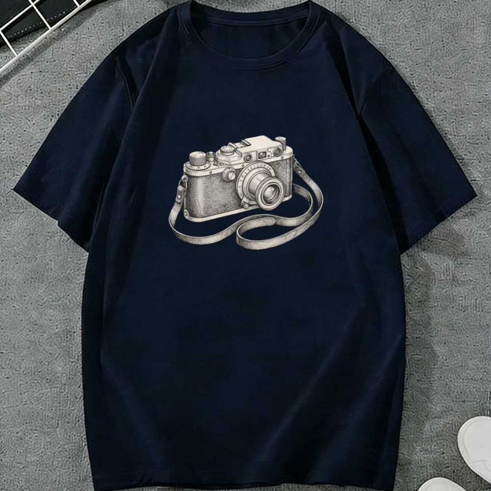 Kamera Gömlek Vintage Kamera T - Photography Graphic Design incelemesi ve fiyatı