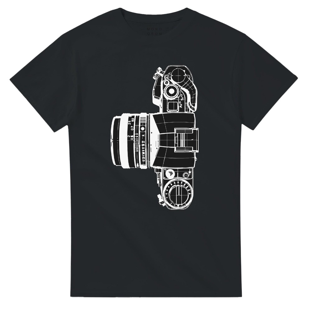 Vintage Kamera T-Shirt Fotoğra - Photography Graphic Design incelemesi ve fiyatı