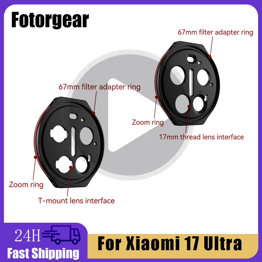 FOTORGEAR Zoom Adaptör Halkası - Photography Kit Xiaomi 17 Ultra incelemesi ve fiyatı
