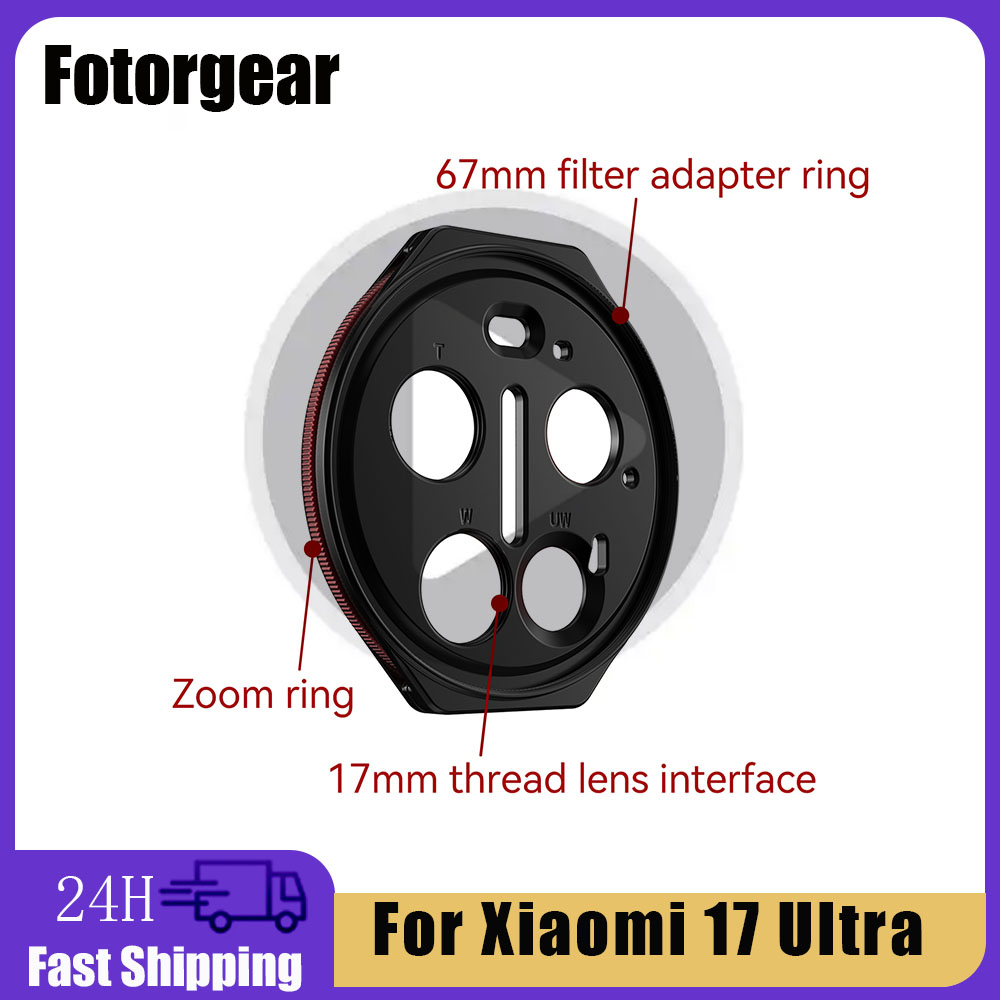 FOTORGEAR Zoom Adaptör Halkası - Photography Kit Xiaomi 17 Ultra incelemesi ve fiyatı