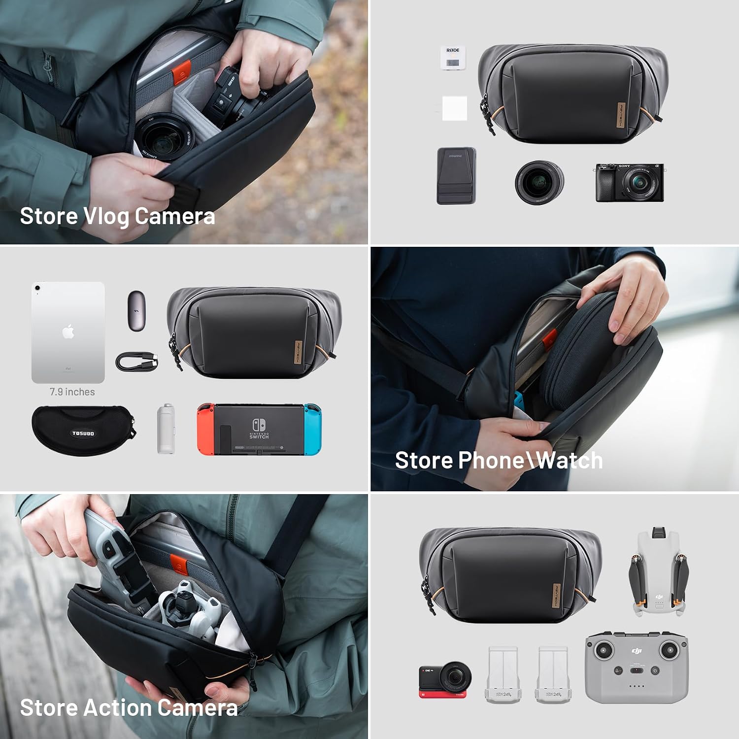 PGYTECH 4L Kamera Askılı Çanta - Photography Solo incelemesi ve fiyatı